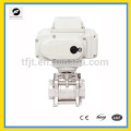 AC2200V 2-way 4-20mA ou 0-10V Aço inoxidável 2 &quot;motor proporcional Válvula de esfera